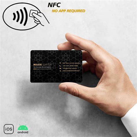 nfc smart business cards|contactless digital business cards.